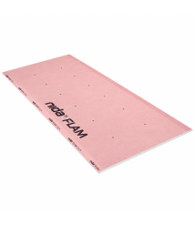 Placa gips-carton rezistenta la foc Siniat Nida Flam, tip DFR, 12.5 x 1200 x 2600 mm